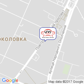 UVI на карте UVI на карте