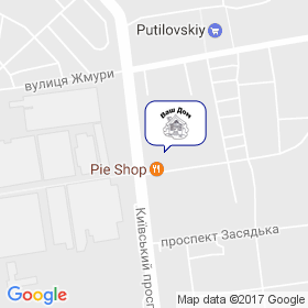 Лавська на мапі