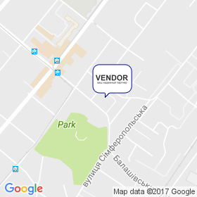 Vendor на мапі