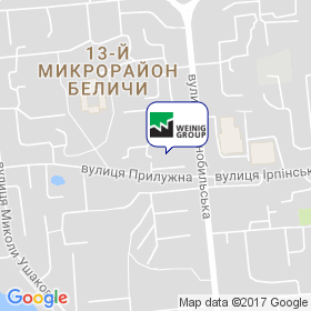 Технический центр Вайниг Украина на карте Технический центр Вайниг Украина на карте
