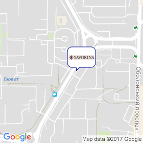 ЯВОРИНА на карте