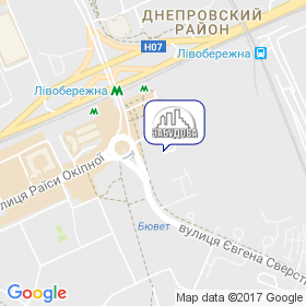 Забудова на карте Забудова на карте