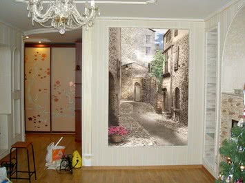 Фрески в интерьере