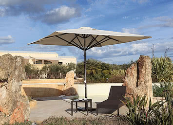 Зонт солнцезащитный Myto 3 х 3 квадратный купол