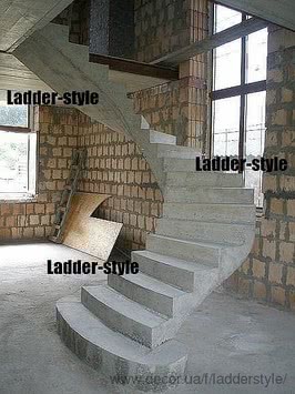 Лестницы из бетона любой сложности