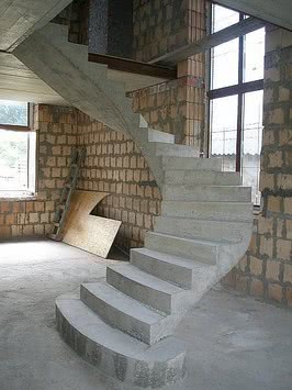 Лестницы из бетона Харьков