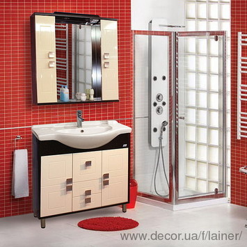 Мебель для ванной комнаты серия «Дюна»