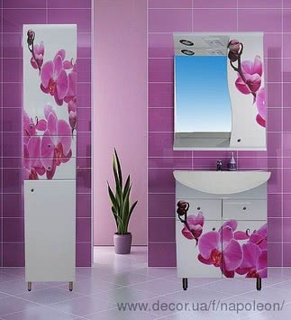 Мебель в ванную комнату Орхидея.