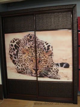 Дизайнерский шкаф Леопард.