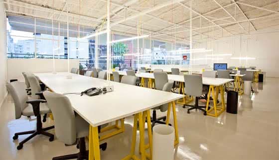 В Бразилии разработан офисный дизайн с внедрением открытых пространств