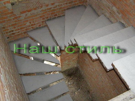 Лестница бетонная