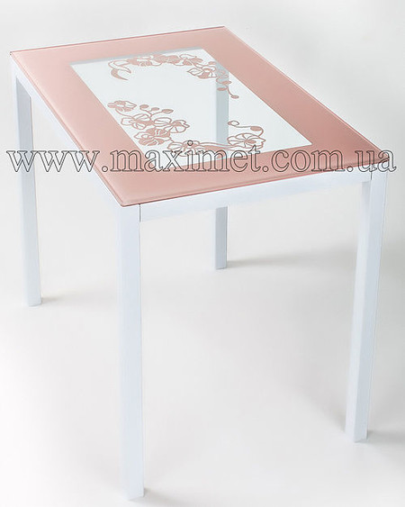 Стол обеденный цветы