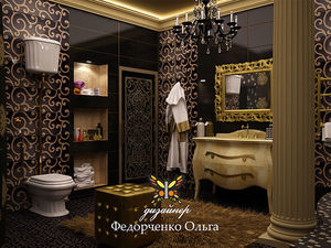 ванная комната &mdash; Дизайн-студия Ольги Федорченко