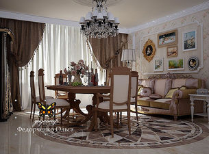 столовая &mdash; Дизайн-студия Ольги Федорченко