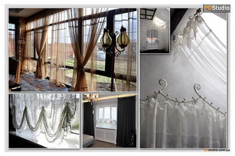 Каталог работ Шторы Гардины Солнцезащита 0015 &mdash; PD Studio