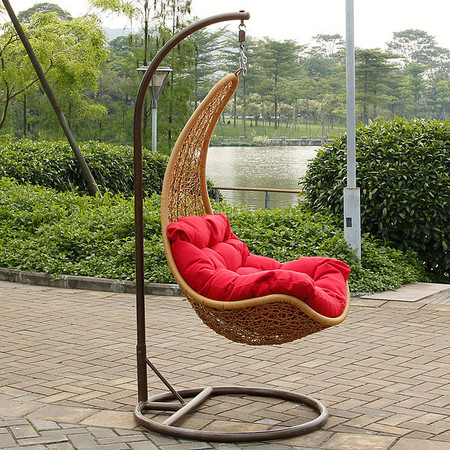 Ledi качели из искусственого ротанга