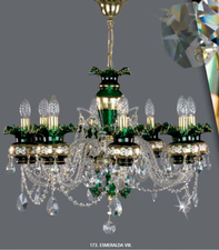 люстра из богемского стекла &mdash; Магия Света