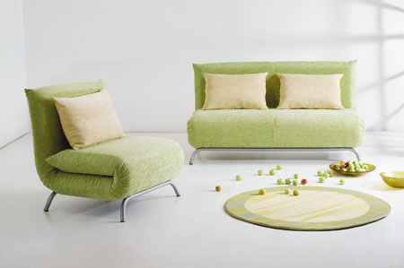 Диван и кресло `Смайл`