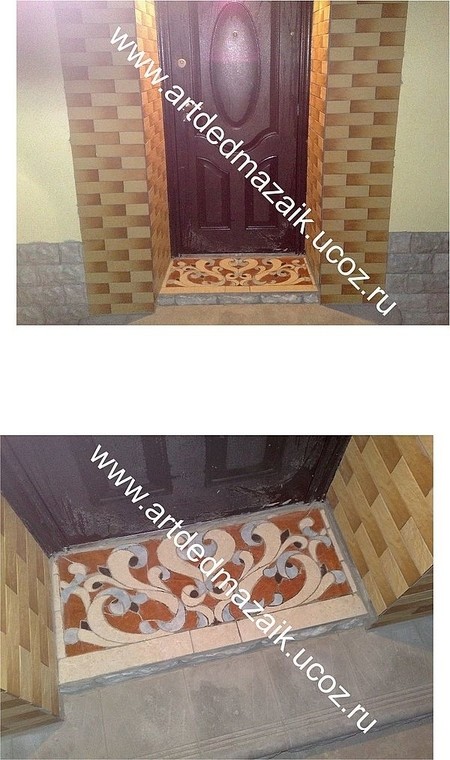 Мозаика из керамической плитки