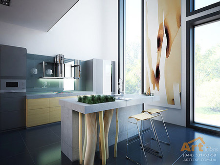Дизайн интерьера кухни