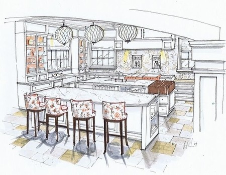 скетч - кухня кантри