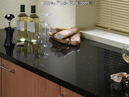 Столешница из искусственного камня.