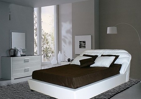 Кожаная кровать Биатрис