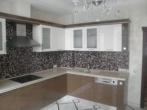 Кухня глянцевая в итальянском стиле &mdash; Интерьерные решения