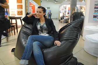 Кресло-мешок `Подушка` &mdash; Ленивец