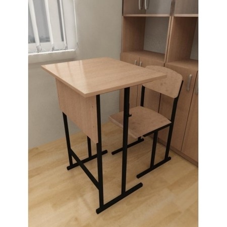 Парта школьная одноместная, стул школьный