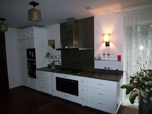 Современная кухня с элементами классики — Ломпьер Современная кухня с элементами классики — Ломпьер