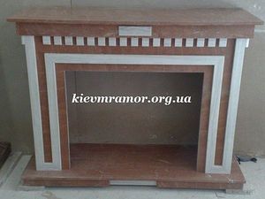 Купить портал камина из мрамора у нас 8000 грн. &mdash; Матюшенко