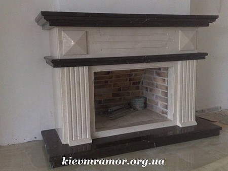 Мраморные порталы для каминов - изготовление порталов для каминов.