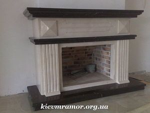Мраморные порталы для каминов - изготовление порталов для каминов. &mdash; Матюшенко