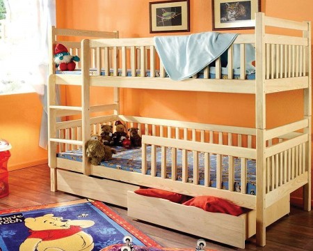 Ліжко двоповерхове, ліжко двоярусне Том і Джері