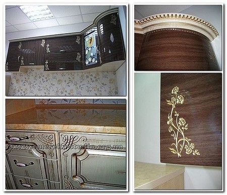 Кухня с фасадами МДФ