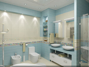 дизайн ванной &mdash; SPLINE