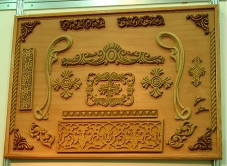Декор 2D с резьбой по дереву