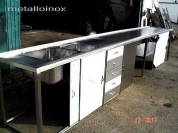 Кухня из нержавеющей стали / Metalloinox