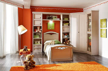 Итальянская детская мебель Nostalgia Junior, Young итальянская мебель для детских комнат, детские