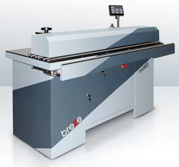 Станок кромкооблицовочный проходного типа breze m140