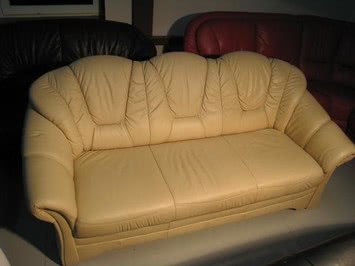 Кожаный диван б/у из Германии
