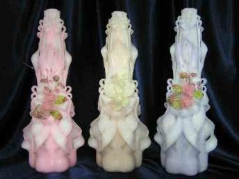 Резные свечи
