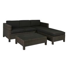 Комплект кутовий ротанговий