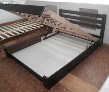 Деревянная кровать с подъемным механизмом Селена