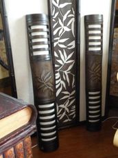 Світильник з бамбука