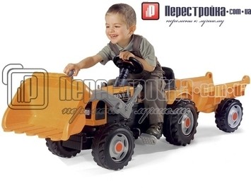 Трактор Renault (прицеп+ковш) Трактор Renault (прицеп+ковш)