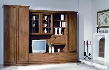 Cтенка в гостинную Адась орех екко (номер 470)