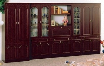 Cтенка в гостинную Бристоль махогон (номер 475)