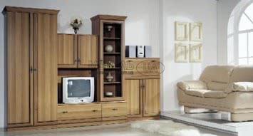 Cтенка в гостинную Зося орех экко (номер 479)